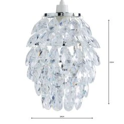 Dunelm Pineapple Jewel Easy Fit Pendant -Dunelm Shop 1000002714 alt04