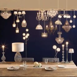 Dunelm Blenheim 47cm Smoked Jewels Chandelier Easy Fit Pendant 9 Dunelm Blenheim 47cm Smoked Jewels Chandelier Easy Fit Pendant -Dunelm Shop 1000038979 alt03