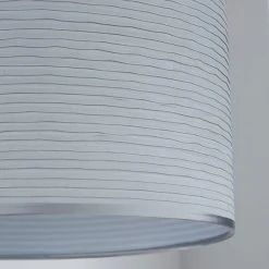 Ripple Lamp Shade 30cm Silver 8 Ripple Lamp Shade 30cm Silver -Dunelm Shop 1000049216 alt02