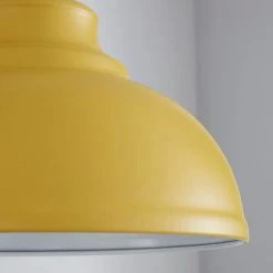 Galley Ochre Easy Fit Pendant 9 Galley Ochre Easy Fit Pendant -Dunelm Shop 1000050213 alt02