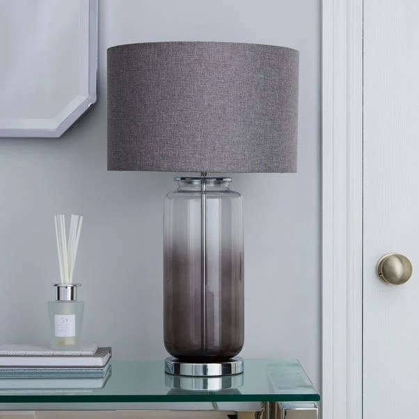 Hotel Large Ombre Glass Table Lamp 4 Hotel Large Ombre Glass Table Lamp - Image 2