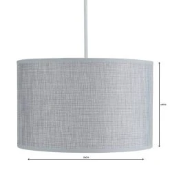 Dunelm Carrie Textured Lamp Shade 30cm Grey 9 Dunelm Carrie Textured Lamp Shade 30cm Grey -Dunelm Shop 1000056464 alt04