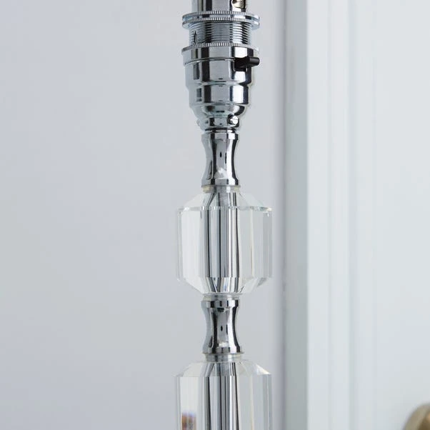 Dunelm Aries Chrome Table Lamp Base 6 Dunelm Aries Chrome Table Lamp Base - Image 4