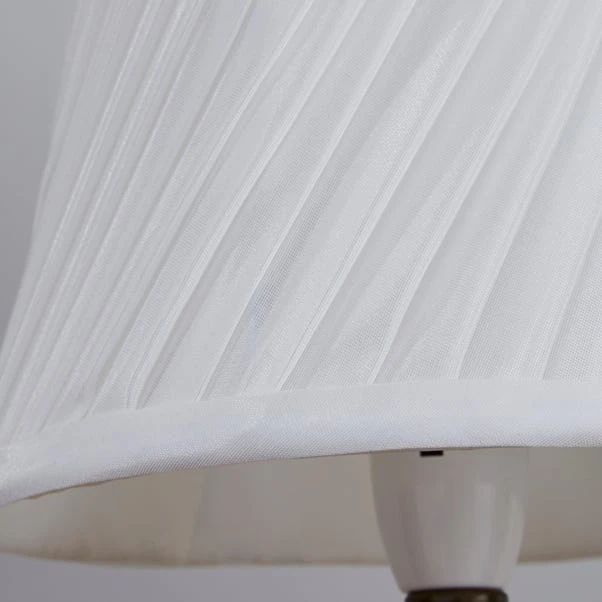 Dunelm Twisted Pleat Candle Shade 5 Dunelm Twisted Pleat Candle Shade - Image 3