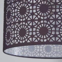 Dunelm Arlo Lamp Shade 30cm Grey 8 Dunelm Arlo Lamp Shade 30cm Grey -Dunelm Shop 1000076044 alt02