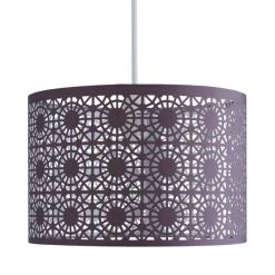 Dunelm Arlo Lamp Shade 30cm Grey 9 Dunelm Arlo Lamp Shade 30cm Grey -Dunelm Shop 1000076044 alt04