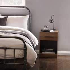 Dunelm Tanner Black And Smoked Glass Table Lamp -Dunelm Shop 1000076104 alt03