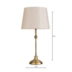 Dunelm Metal Ball Antique Brass Table Lamp 12 Dunelm Metal Ball Antique Brass Table Lamp -Dunelm Shop 1000084146 alt04
