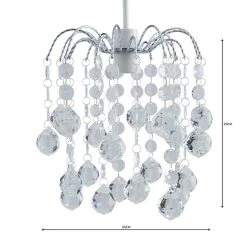 Amie Jewel Easy Fit Pendant 9 Amie Jewel Easy Fit Pendant -Dunelm Shop 1000086268 alt04