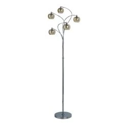 Dunelm Seychelles 5 Light Champagne Glass Floor Lamp 12 Dunelm Seychelles 5 Light Champagne Glass Floor Lamp -Dunelm Shop 1000093302 alt04