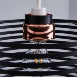 Dunelm Kiel Black Easy Fit Pendant -Dunelm Shop 1000093328 alt02