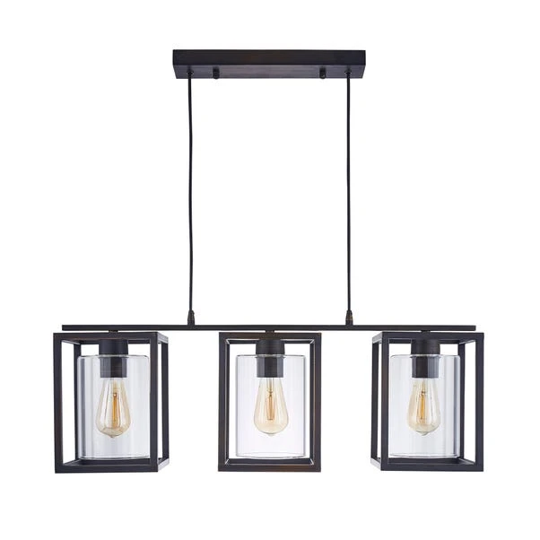 Dunelm London Industrial 3 Light Bronze Diner Ceiling Fitting 7 Dunelm London Industrial 3 Light Bronze Diner Ceiling Fitting - Image 5