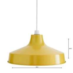 Stern 39cm Ochre Easy Fit Pendant -Dunelm Shop 1000106255 alt04