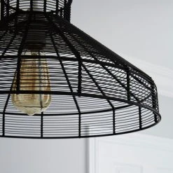 Forde Wire Black Easy Fit Pendant -Dunelm Shop 1000111805 alt02