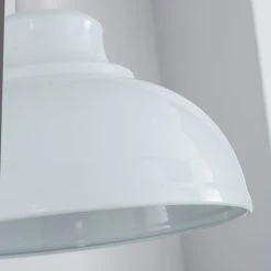 Galley Gloss White Easy Fit Pendant -Dunelm Shop 1000111811 alt02