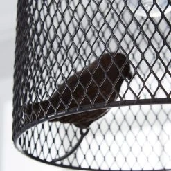 Livry Bird Grey Easy Fit Pendant -Dunelm Shop 1000111889 alt03