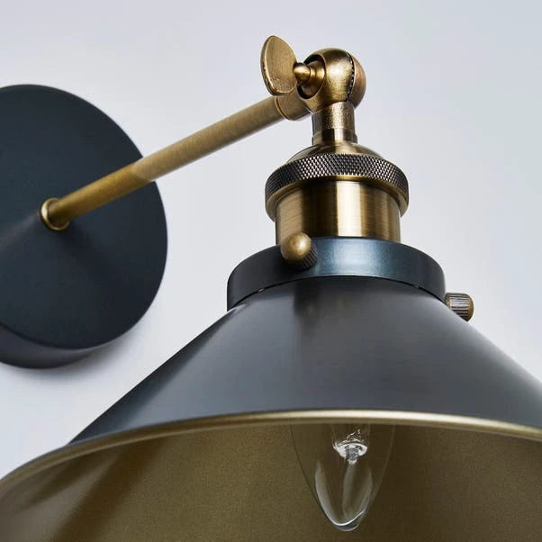 Dunelm Logan Industrial Grey Wall Light 5 Dunelm Logan Industrial Grey Wall Light - Image 3