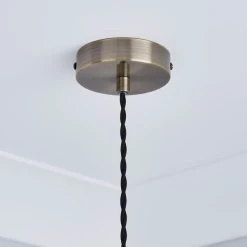 Dunelm Rio Voyager 1 Light Pendant Ribbed Glass Ceiling Fitting -Dunelm Shop 1000112039 alt03