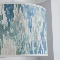 Dunelm Honesty Wave Lamp Shade 30cm Blue -Dunelm Shop 1000114659 alt02