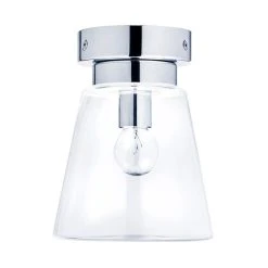 Dunelm Delavin 1 Light Pendant Glass Flush Bathroom Ceiling Fitting -Dunelm Shop 1000119706 alt05
