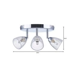 Dunelm Balston 3 Light Glass Spotlight 13 Dunelm Balston 3 Light Glass Spotlight -Dunelm Shop 1000119783 alt06