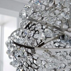 Dunelm Jaimee 3 Light Crystal Chrome Ceiling Fitting 10 Dunelm Jaimee 3 Light Crystal Chrome Ceiling Fitting -Dunelm Shop 1000119870 alt02