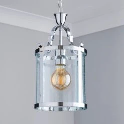 Dunelm Joplin Georgian 1 Light Lantern Glass Ceiling Fitting 9 Dunelm Joplin Georgian 1 Light Lantern Glass Ceiling Fitting -Dunelm Shop 1000119874 alt01