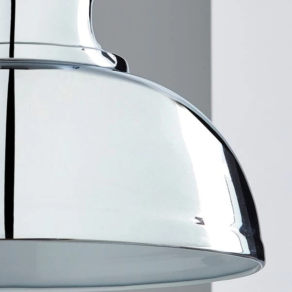 Dunelm Galley Chrome Easy Fit Pendant 5 Dunelm Galley Chrome Easy Fit Pendant - Image 3