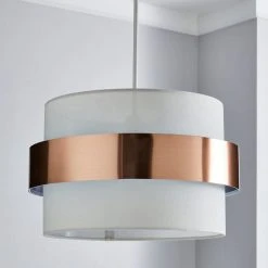 Dunelm Joey Ivory Easy Fit Pendant 9 Dunelm Joey Ivory Easy Fit Pendant -Dunelm Shop 1000137326 alt01