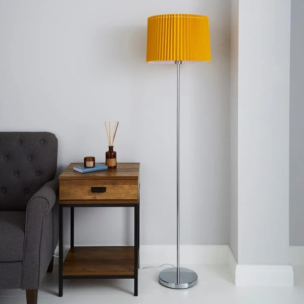 Dunelm Fuller Ochre Floor Lamp 4 Dunelm Fuller Ochre Floor Lamp - Image 2