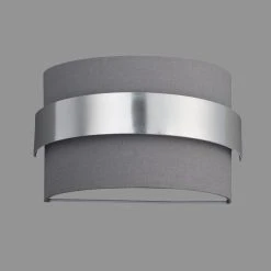 Dunelm Joey Shaded Grey Wall Light 11 Dunelm Joey Shaded Grey Wall Light -Dunelm Shop 1000137338 alt03