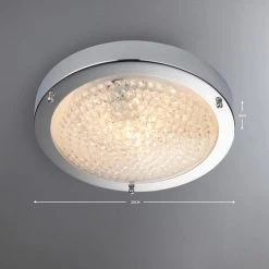 Dunelm Aegean Crystal Bathroom Flush Ceiling Fitting -Dunelm Shop 1000137343 alt04