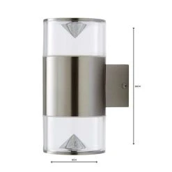 Dunelm Aden 2 Light Steel Outdoor Wall Light 12 Dunelm Aden 2 Light Steel Outdoor Wall Light -Dunelm Shop 1000137345 alt04