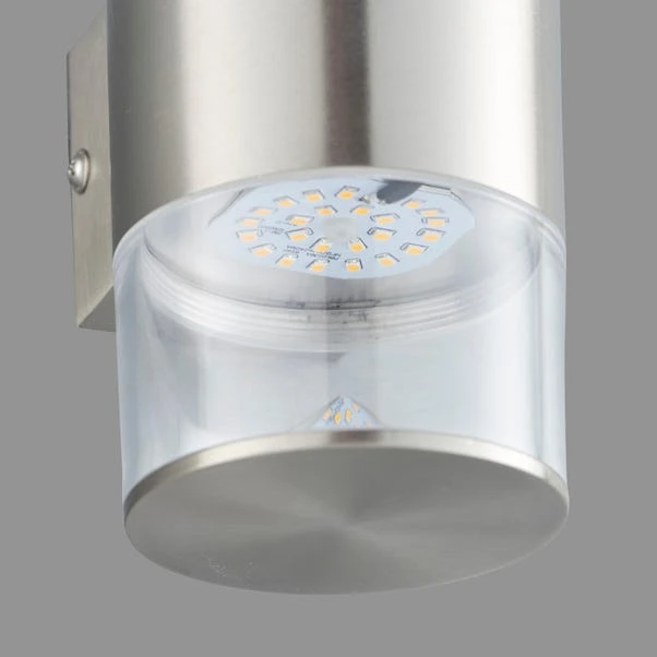 Dunelm Aden 2 Light Steel Outdoor Wall Light 8 Dunelm Aden 2 Light Steel Outdoor Wall Light - Image 6