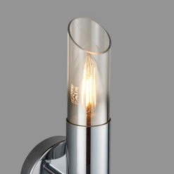 Dunelm Corvus Chrome Wall Light -Dunelm Shop 1000137354 alt02