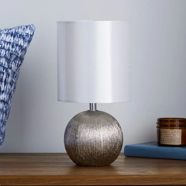 Dunelm Adana Mini Ceramic IvoryTouch Dimmable Lamp 4 Dunelm Adana Mini Ceramic IvoryTouch Dimmable Lamp - Image 2