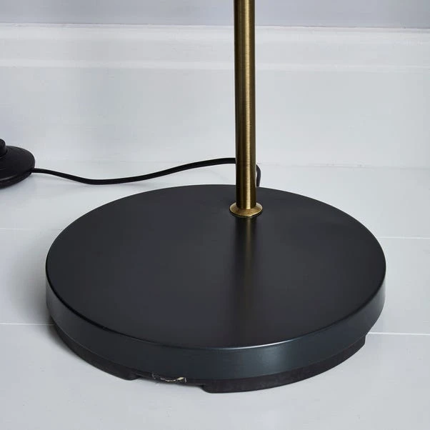 Dunelm Logan Grey Industrial Floor Lamp 7 Dunelm Logan Grey Industrial Floor Lamp - Image 5