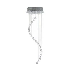Dunelm Marconia 5 Light Glass Droplet Cluster Flush Ceiling Fitting 12 Dunelm Marconia 5 Light Glass Droplet Cluster Flush Ceiling Fitting -Dunelm Shop 1000139145 alt05