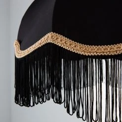 Dunelm Carmona Lamp Shade 45cm Black 9 Dunelm Carmona Lamp Shade 45cm Black -Dunelm Shop 1000139161 alt02