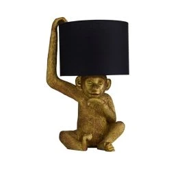 Dunelm Odisha Resin Monkey Gold Table Lamp -Dunelm Shop 1000139185 alt04