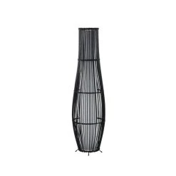 Dunelm Alec Natural Cane Black Floor Lamp -Dunelm Shop 1000149078 alt05