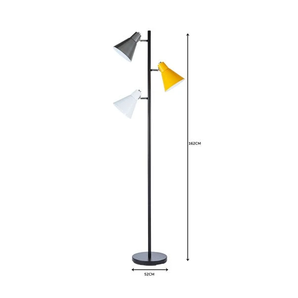 Dunelm Circus 3 Light Multi Floor Lamp 8 Dunelm Circus 3 Light Multi Floor Lamp - Image 6