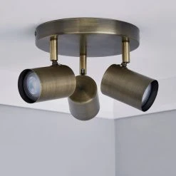 Dunelm Newark 3 Light Antique Bronze Spotlight -Dunelm Shop 1000149089 alt01