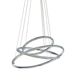 Dunelm Cali 3 Light Integrated LED Hoop Crystal Ceiling Fitting 12 Dunelm Cali 3 Light Integrated LED Hoop Crystal Ceiling Fitting -Dunelm Shop 1000149123 alt05