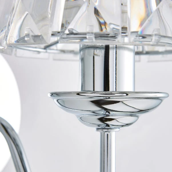 Dunelm Paloma Glass Wall Light 5 Dunelm Paloma Glass Wall Light - Image 3