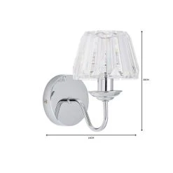 Dunelm Paloma Glass Wall Light 13 Dunelm Paloma Glass Wall Light -Dunelm Shop 1000149124 alt06