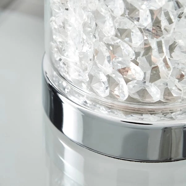 Dunelm Adela Pad Chrome Touch Dimmable Table Lamp 5 Dunelm Adela Pad Chrome Touch Dimmable Table Lamp - Image 3