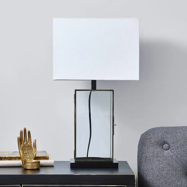 Dunelm Maya Glass Table Lamp 4 Dunelm Maya Glass Table Lamp - Image 2