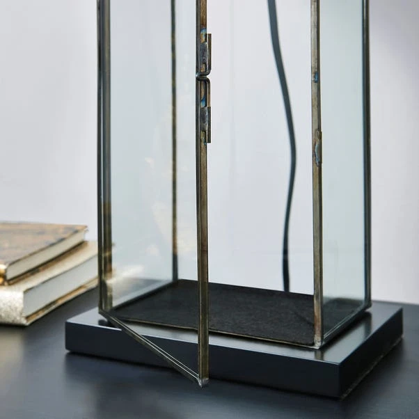 Dunelm Maya Glass Table Lamp 6 Dunelm Maya Glass Table Lamp - Image 4