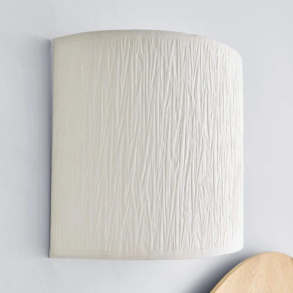 Dunelm Taora Paper Ivory Shade Wall Light 4 Dunelm Taora Paper Ivory Shade Wall Light - Image 2